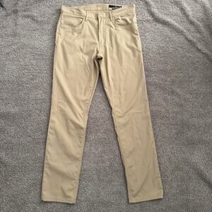 Ralph Lauren RLX Men's Performance Stretch Golf Pants Khaki Size 33 x 32